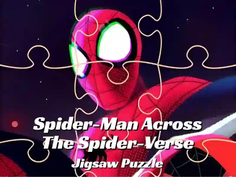 Spel Spider-Man Across the Spider-Verse Jigsaw Puzzle aanlyn