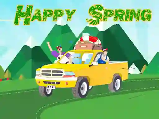Spel Happy Spring Jigsaw Puzzle aanlyn