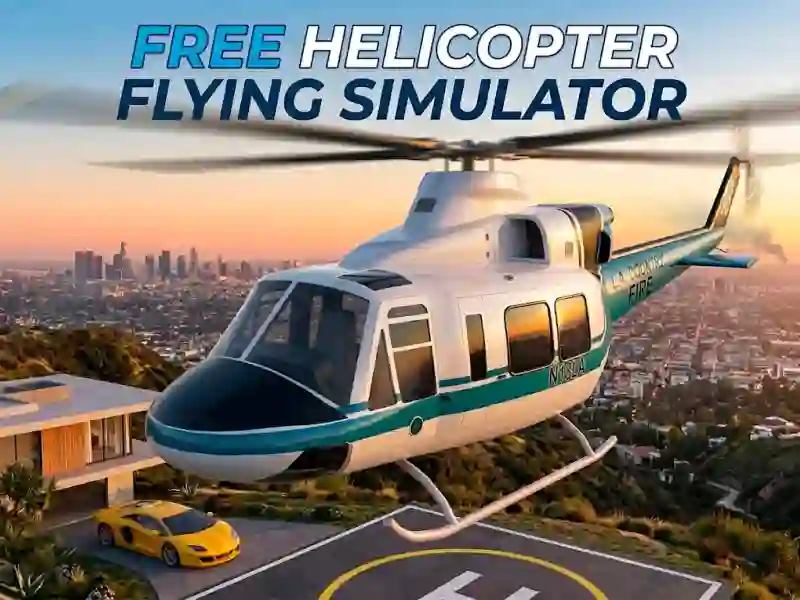 Spel Free Helicopter Flying Simulator aanlyn