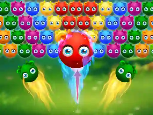 Spel Cute Monster Bubble Shooter aanlyn