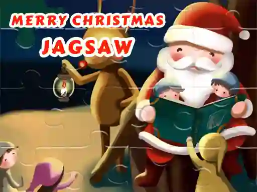 Spel Merry Christmas Puzzle aanlyn
