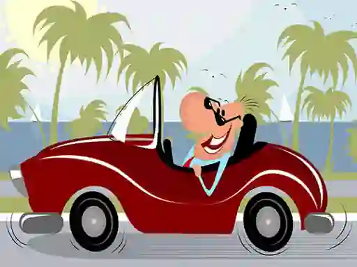 Spel Convertible Cars Jigsaw aanlyn