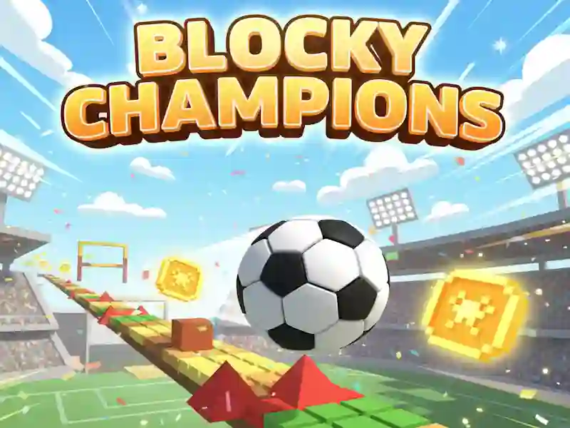 Spel Blocky champions aanlyn