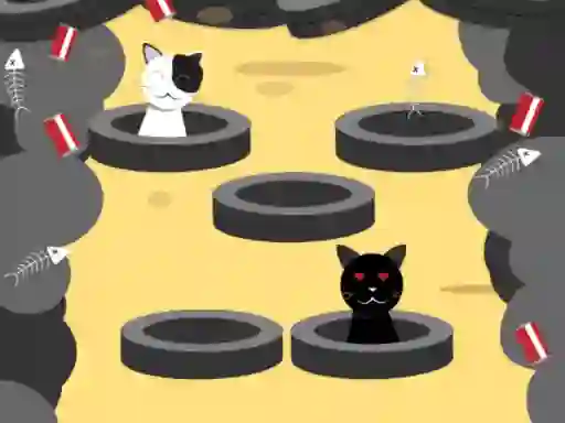 Spel Catch Cats aanlyn