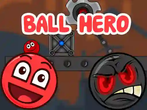 Spel Ball Hero Adventure: Red Bounce Ball aanlyn