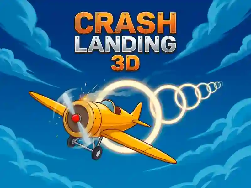 Spel Crash Landing 3D aanlyn