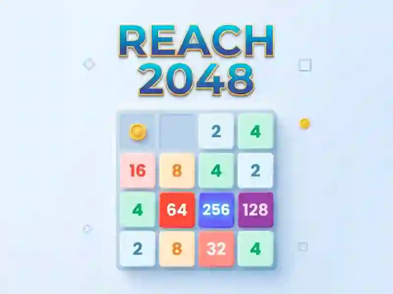 Spel Reach 2048 aanlyn