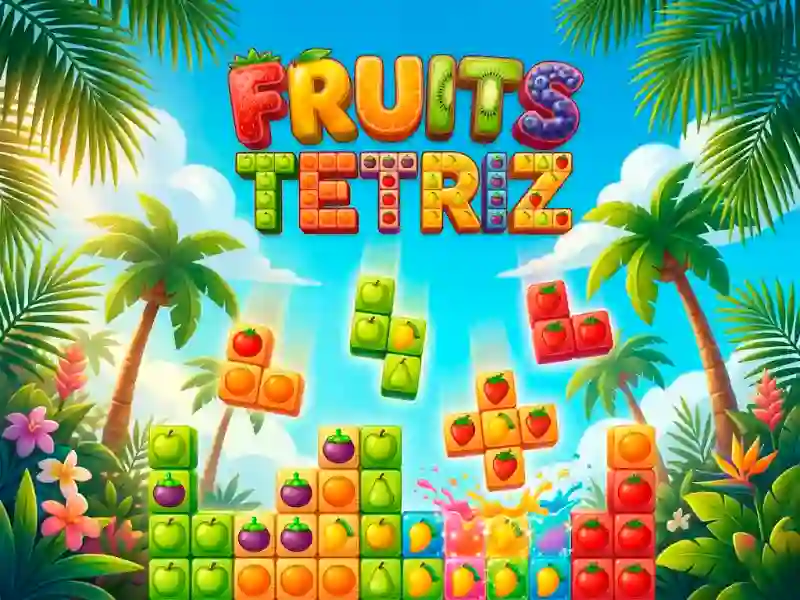 Spel Fruits Tetriz aanlyn