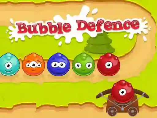 Spel Bubble Defence aanlyn