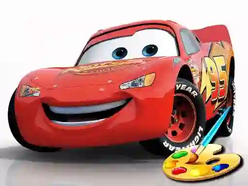 Spel Disney Cars Coloring Book aanlyn