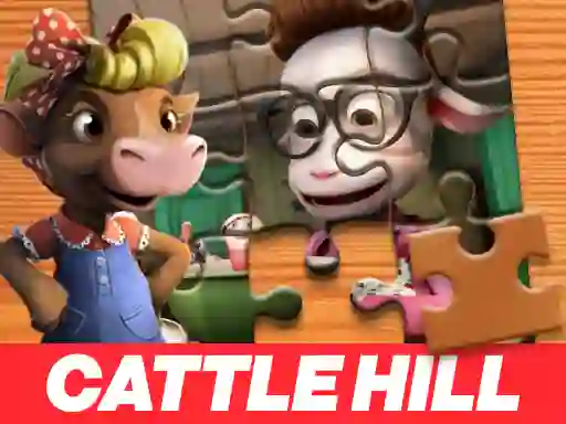 Spel Christmas at Cattle Hill Jigsaw Puzzle aanlyn