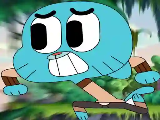 Spel Gumball Jump adventure aanlyn
