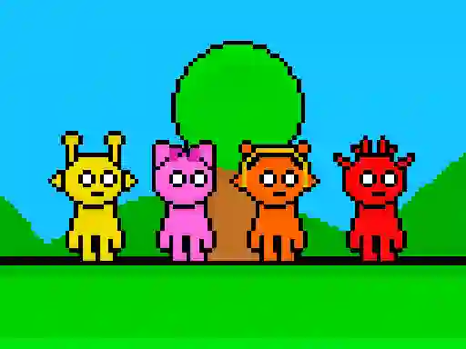 Spel Sprunki Team aanlyn
