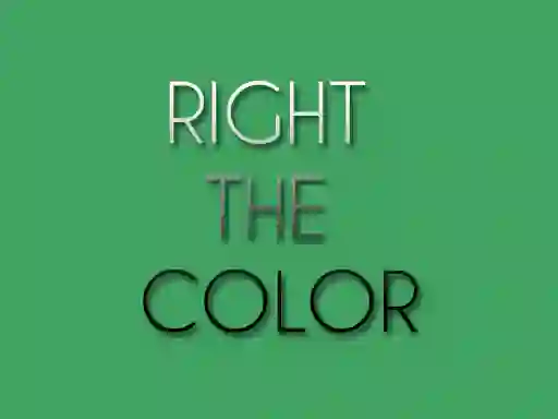 Spel Right the Color aanlyn
