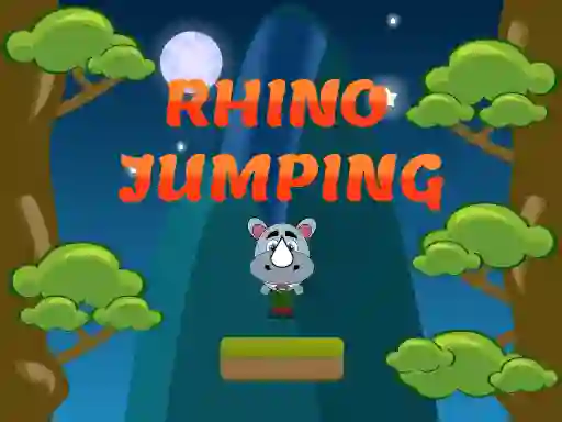 Spel Rhino Jumping aanlyn