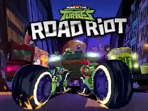 Spel Rise of the Teenage Mutant Ninja Turtles Road Riot aanlyn