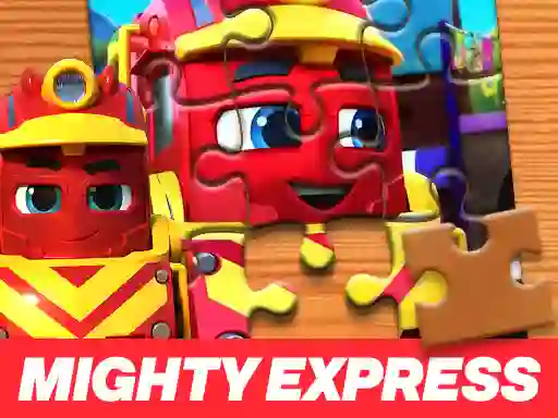 Spel Mighty Express Jigsaw Puzzle aanlyn
