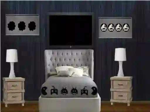 Spel Gamer Boy Escape aanlyn