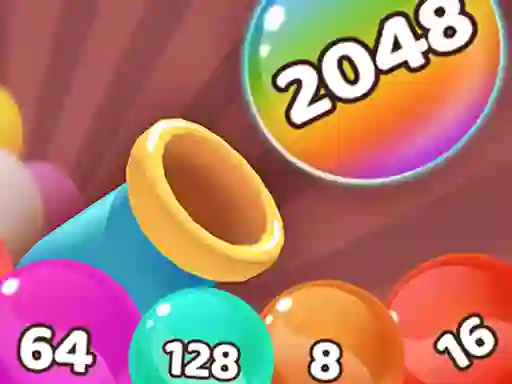 Spel Bubble Merge aanlyn
