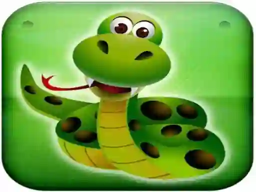 Spel snake eat food game aanlyn
