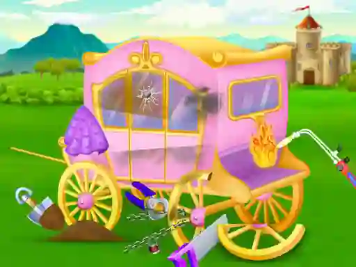 Spel Princess Castle Cleaning aanlyn