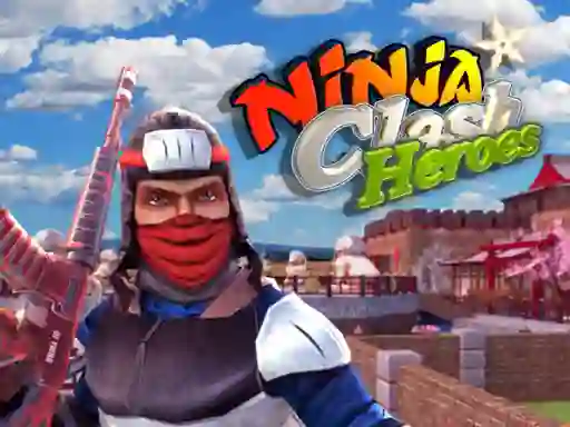 Spel Ninja Clash Heroes aanlyn