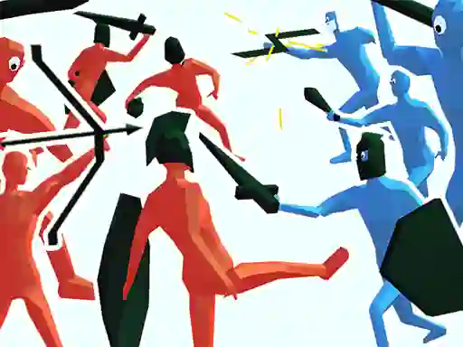 Spel Funny Battle Simulator aanlyn