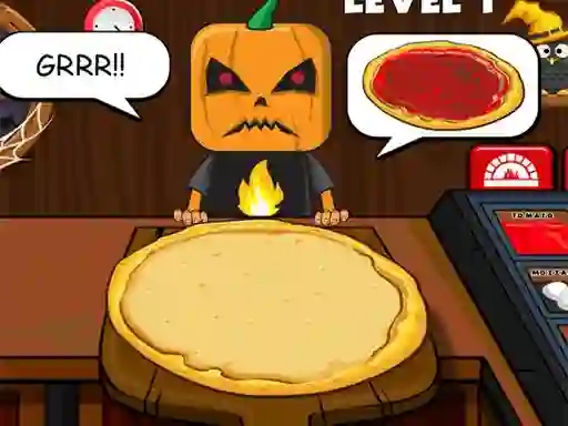 Spel Halloween Pizzeria aanlyn
