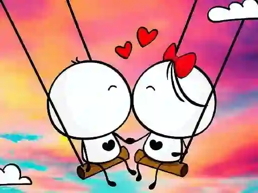 Spel Spot The Differences Happy Valentines Day aanlyn
