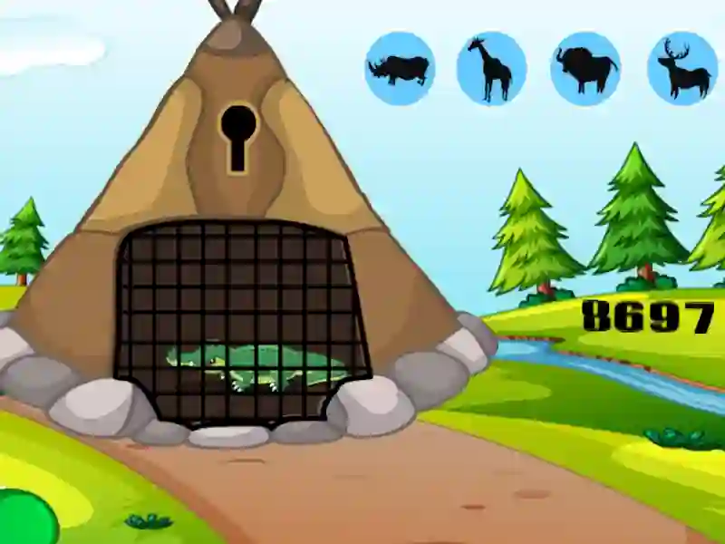 Spel Croc Key Quest aanlyn