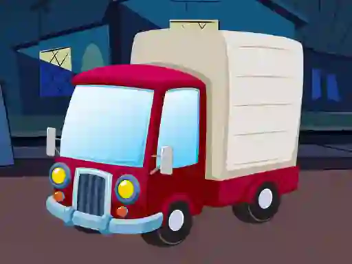 Spel Fun Truck Jigsaw aanlyn