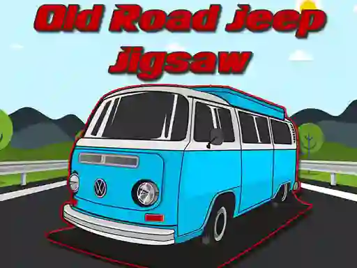Spel Old Road Jeep Jigsaw aanlyn