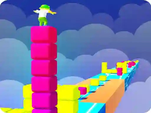 Spel Cubes Stack 3D aanlyn