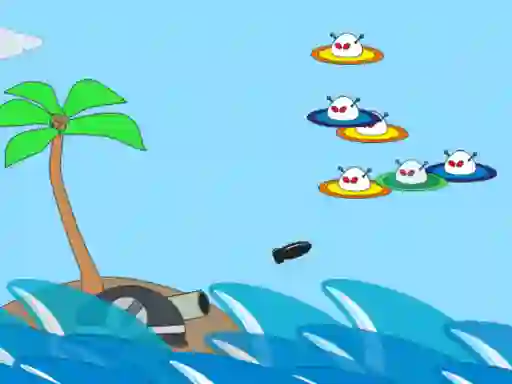 Spel Island Defenders aanlyn