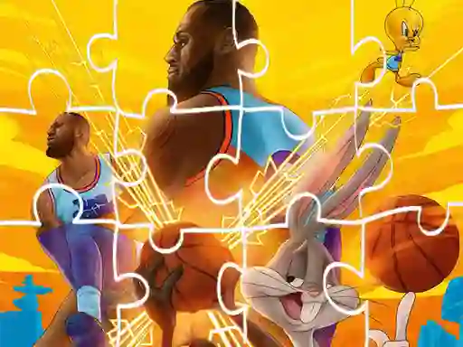 Spel Space Jam Jigsaw aanlyn