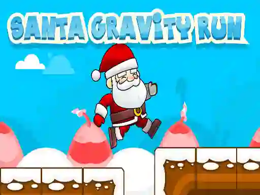 Spel Santa Gravity Run aanlyn