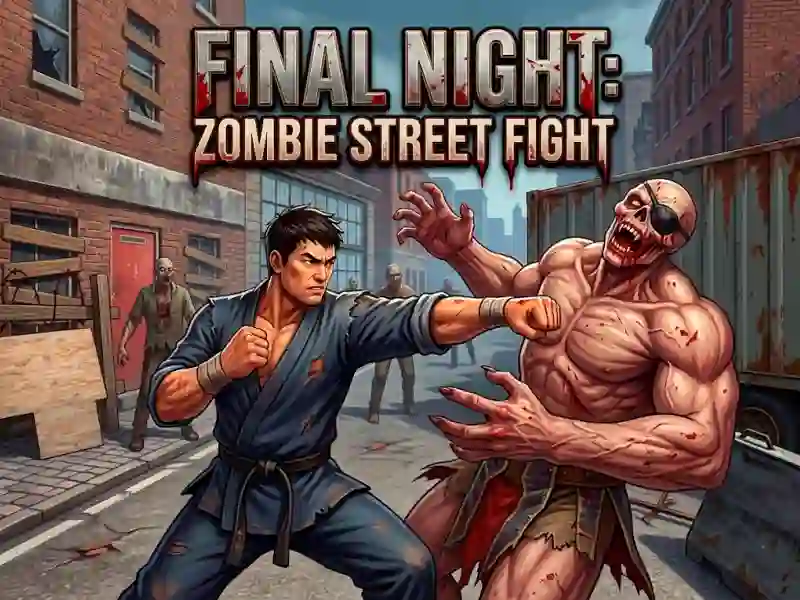 Spel Final Night: Zombie Street Fight aanlyn
