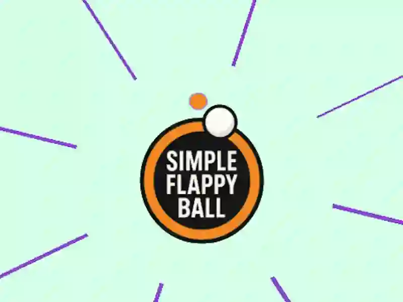 Spel Simple Flappy Ball aanlyn