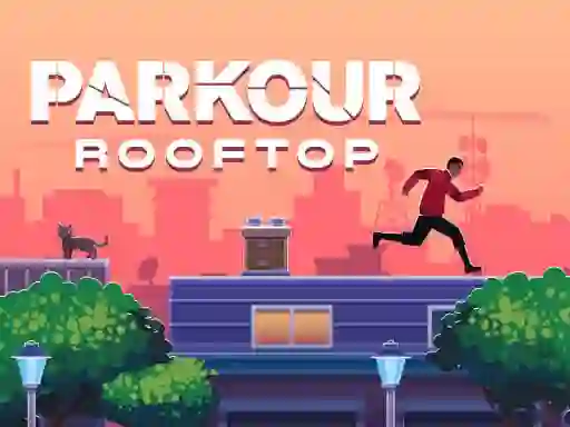Spel Parkour Rooftop aanlyn