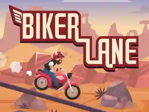 Spel Biker Lane aanlyn