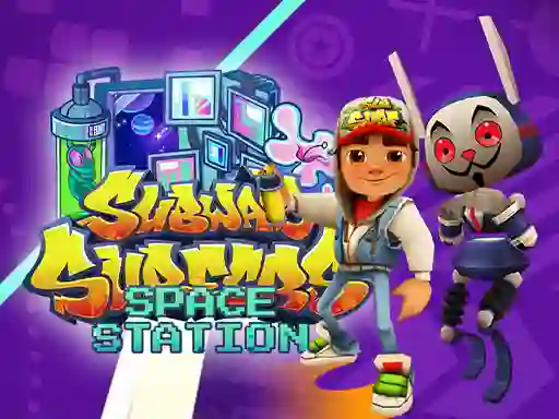 Spel Subway Surfers Space Station aanlyn