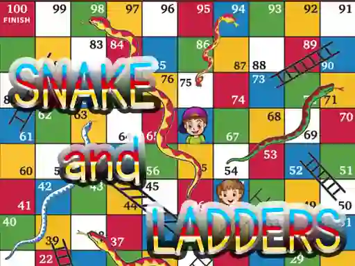 Spel Snake and Ladders aanlyn