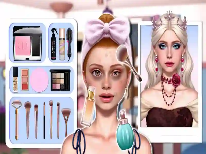 Spel Makeover & Makeup Studio aanlyn