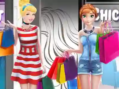 Spel Princesses Shopping Spree aanlyn