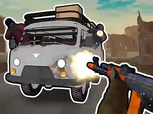 Spel Road Chase. Shooter Realistic Guns aanlyn