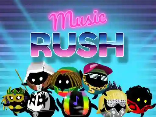 Spel Music Rush aanlyn