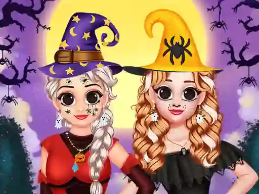 Spel BFFs Hello Halloween aanlyn