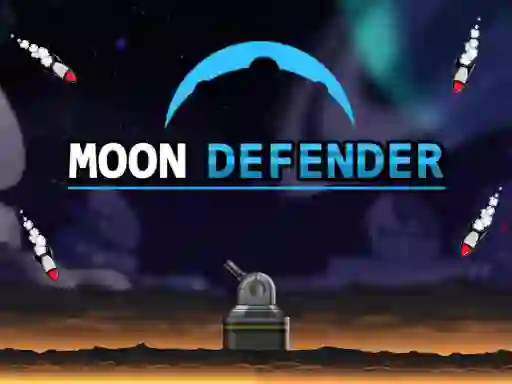 Spel Moon Defender aanlyn
