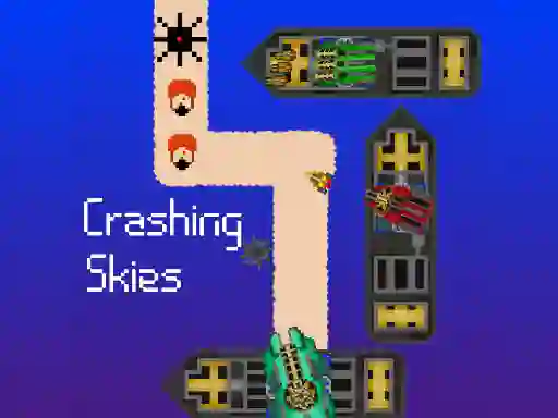 Spel Crashing Skies aanlyn