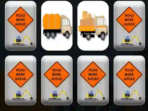 Spel Work Trucks Memory aanlyn